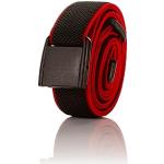 Cinturones elásticos rojos de poliester Olata Talla Única para mujer 