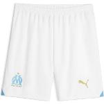 Olympique de Marseille 771355-01 Shorts Replica Shorts Unisex White Tamaño 3XL