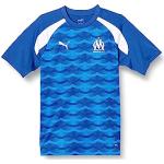 Olympique de Marseille 771898-02 Prematch SS Jersey T-Shirt Unisex Blue Tamaño 3XL