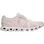 Zapatillas rosas de tela de running rebajadas On running Cloud talla 38,5 para mujer 