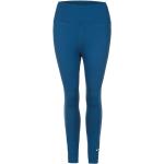 Pantalones azul marino de poliester de cintura alta Nike Dri-Fit talla M de materiales sostenibles para mujer 