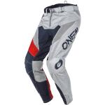 Pantalones grises de poliester de motocross O'Neal talla XXS para mujer 