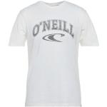 Camisetas orgánicas blancas de algodón de manga corta manga corta con cuello redondo con logo O'Neill talla XL de materiales sostenibles para hombre 