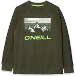 Sudaderas verdes de algodón con capucha infantiles O'Neill 