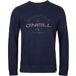 Sudaderas deportivas azules rebajadas con cuello redondo con logo O'Neill talla M para hombre 