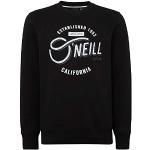 Sudaderas deportivas negras con cuello redondo con logo O'Neill Cali talla S para hombre 