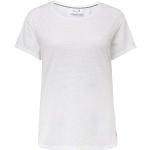Camisetas blancas de manga corta manga corta con cuello redondo O'Neill talla S para mujer 