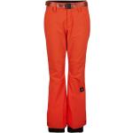 Pantalones ajustados naranja de poliester rebajados O'Neill talla S de materiales sostenibles para mujer 