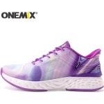 Zapatillas antideslizantes lila de caucho con cordones Onemix talla 47 para mujer 