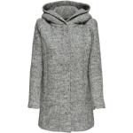 Abrigos grises de bouclé de invierno ONLY talla S para mujer 