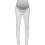 Pantalones premamá blancos tallas grandes desgastado ONLY talla XXL para mujer 