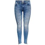 Jeans desgastados azules de denim rebajados ancho W25 desgastado ONLY Onlkendell talla M para mujer 