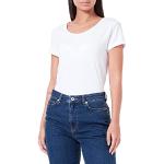 Camisetas blancas de cuello redondo con cuello redondo ONLY Onllive talla L para mujer 