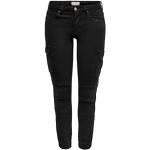 Jeans cargo negros ancho W42 ONLY para mujer 