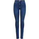 ONLY Onlroyal High Waist Skinny Fit Jeans, Medium Blue Denim, S / 34 para Mujer