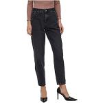 Jeans negros de denim de cintura alta rebajados ONLY talla M para mujer 