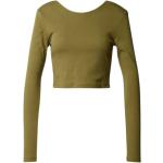 Blusas verdes de algodón de manga larga rebajadas manga larga de punto ONLY talla L para mujer 