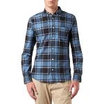 ONLY & SONS Onsalvaro LS Oxford Shirt 5979 Camisa, Negro/Checks: Check, M para Hombre