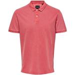 Only & Sons ONSTRAVIS Slim Washed SS Polo Noos, Ro