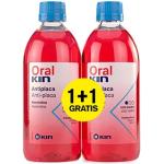 Oral kin enjuague bucal antiséptico lote 2x500 ml