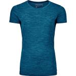 Camisetas azules de tencel Tencel de manga corta manga corta talla L de materiales sostenibles para mujer 