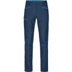 Pantalones azules de poliamida de montaña transpirables Ortovox talla XL para hombre 