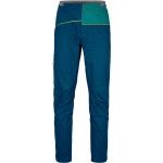 Pantalones orgánicos azules de algodón de montaña Ortovox talla XL de materiales sostenibles para hombre 