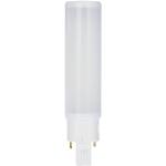 OSRAM Lámpara LED DULUX D 18 para casquillo G24D-2, 7 vatios, 770 lúmenes, blanco frío (4000K), giratoria, sustituye a la lámpara Dulux convencional de 18W