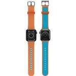 OtterBox Correa todo el día para Apple Watch, Naranja/Azul, 38mm/40mm, Banda para todo el día