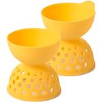 Accesorios amarillos de silicona para huevos Oxo 