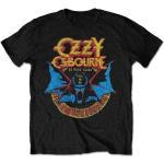 Ozzy Osbourne Camiseta de manga corta Bat Circle Collectors Item Black 2XL