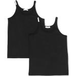 Camisetas negras de algodón sin mangas infantiles Dolce & Gabbana 24 meses 