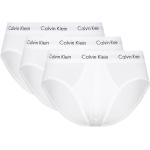 Calzoncillos blancos de algodón con logo Calvin Klein talla L para hombre 
