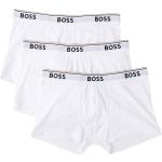 Calzoncillos blancos de algodón rebajados con logo HUGO BOSS BOSS talla XL para hombre 