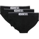 Calzoncillos negros de algodón con logo Diesel Andre para hombre 
