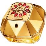 Perfumes dorados con jazmín de 80 ml Paco Rabanne Lady Million en spray para mujer 