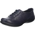 Zapatos azul marino de cuero con cordones formales Padders talla 37 para mujer 