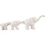 pajoma Family II - Trío de Elefante (Porcelana, 26,5 x 8,5 x 15 cm)