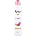 Desodorantes con granada spray de 150 ml Dove para mujer 