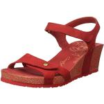 Sandalias rojas de tacón con tacón de 5 a 7cm Panama Jack talla 40 para mujer 