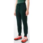Pantalones verdes de poliester de chándal Lacoste talla XL para mujer 