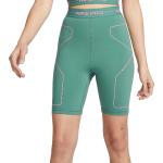 Pantalones cortos deportivos verdes rebajados Nike talla L para mujer 