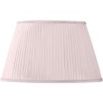 Lámparas rosa pastel de tela de mesa 