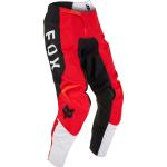 Pantalones rojos de piel de motociclismo FOX para hombre 