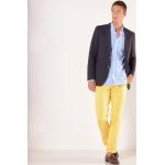Pantalones chinos amarillos de algodón rebajados talla M para hombre 