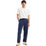 Pantalones chinos azules de algodón Desigual talla XXS para hombre 