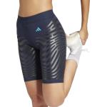 Shorts azules de running rebajados adidas Adizero talla S para mujer 