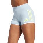 Shorts azules de running rebajados adidas Adizero talla XS para mujer 