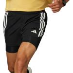 Shorts negros de running rebajados adidas talla S para hombre 