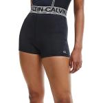 Shorts negros rebajados Calvin Klein PERFORMANCE talla S para mujer 